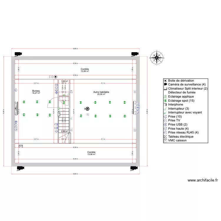 PROJET LUKOKI COMBLE. Plan de 