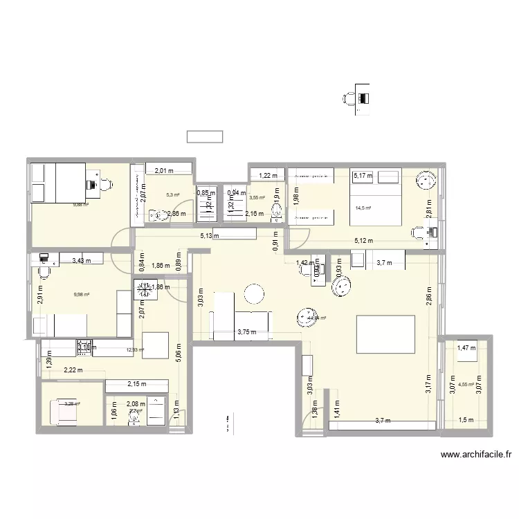 Flamengo TER. Plan de 10 et 111 m² Flamengo TER. Plan de 10 et 111 m²