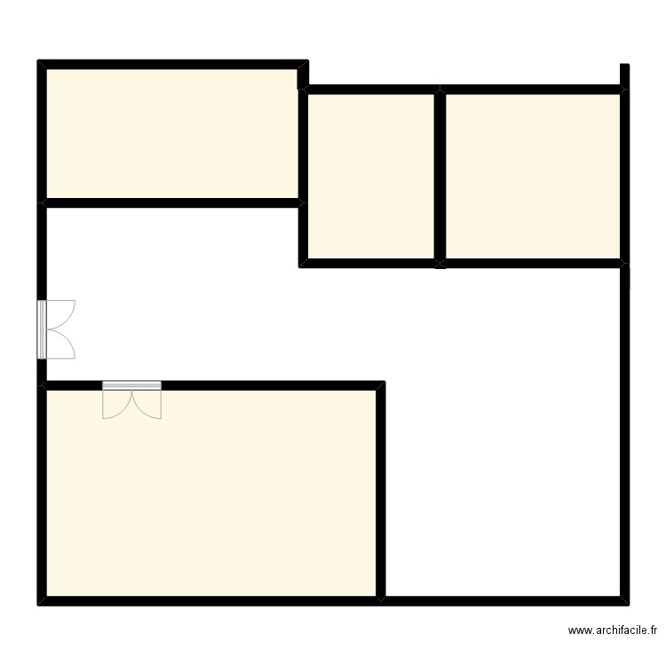TESTE2. Plan de 4 pièces et 88 m2