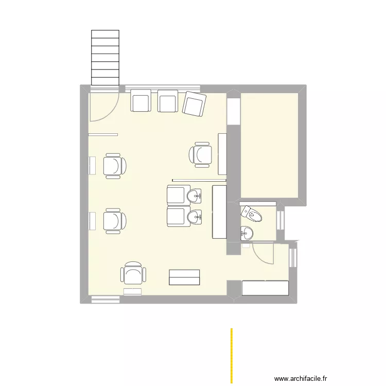 LYNA. Plan de 3 Pièces et 42 m²