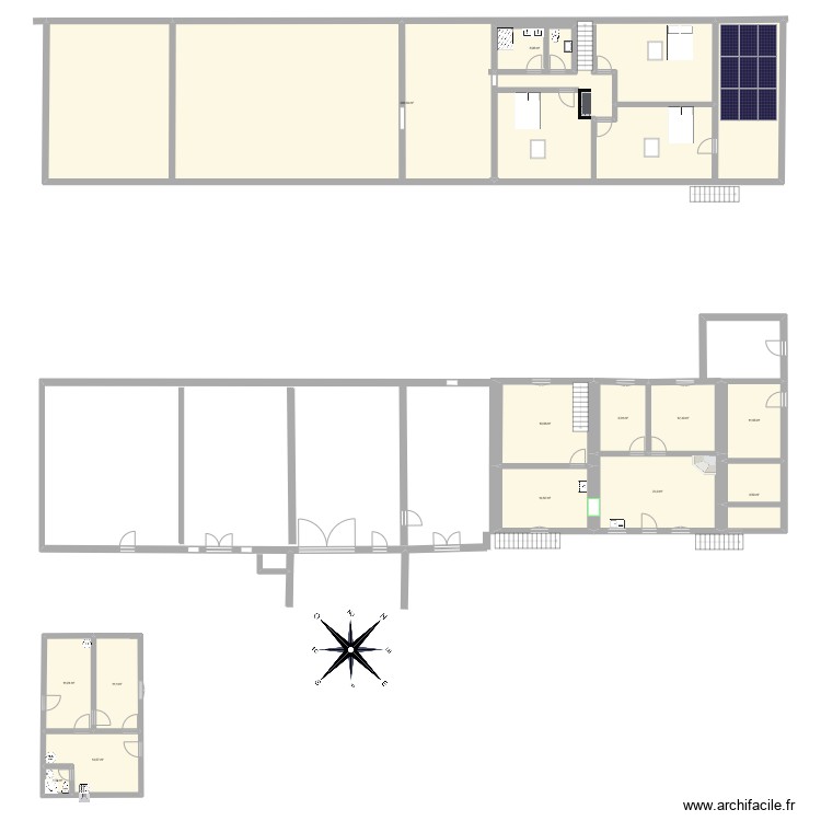 rdc avoine. Plan de 0 pièce et 0 m2