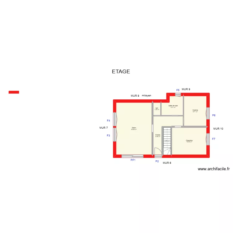 BOUDAUD_ Existant. Plan de 12 et 120 m² BOUDAUD_ Existant. Plan de 12 et 120 m²