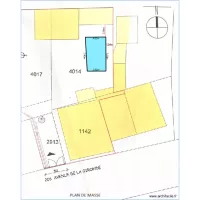 PLAN DE MASSE PISCINE 