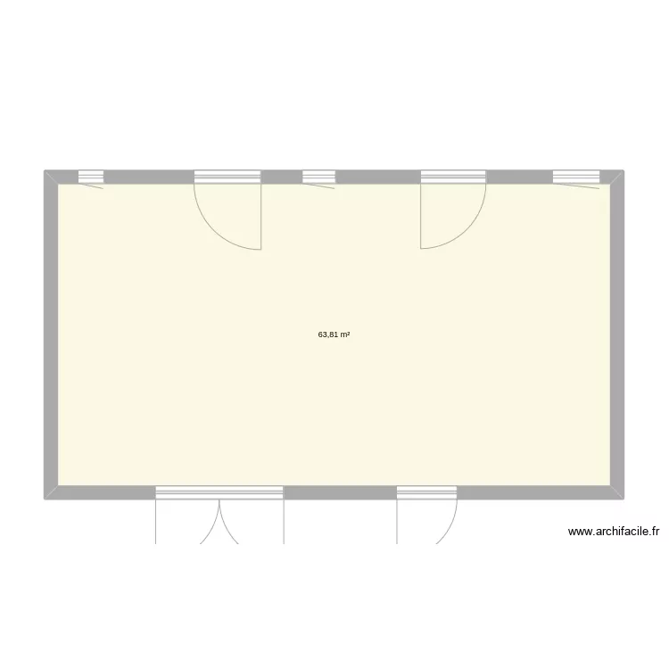 Maison Pl&eacute;my d&eacute;pendance. Plan de 