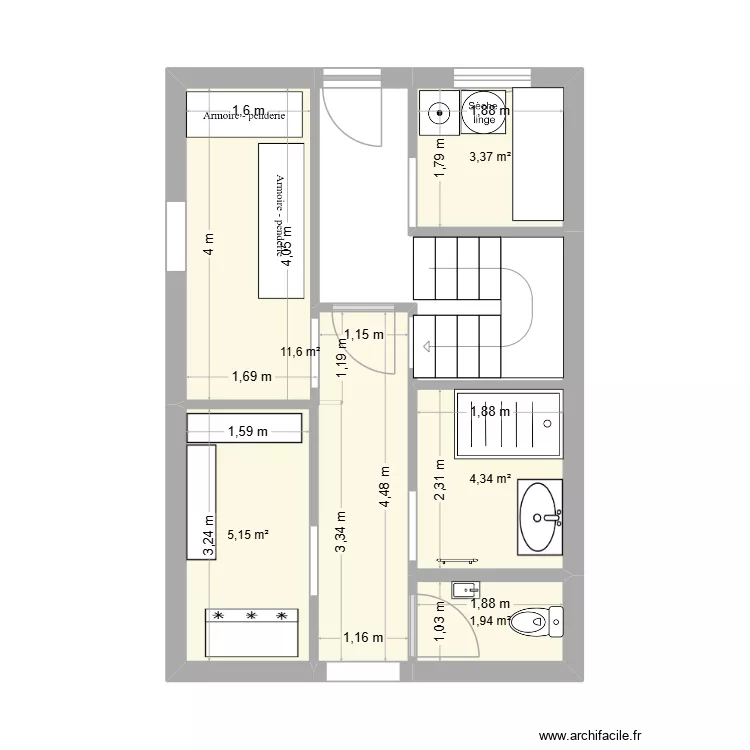 saint gaultier 2. Plan de 5 et 26 m² saint gaultier 2. Plan de 5 et 26 m²