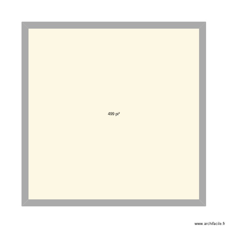 Maison 2. Plan de 1 pièce et 46 m2