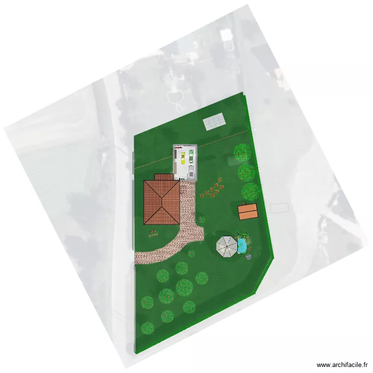 Atelier_80m2. Plan de 1  et 84 m²