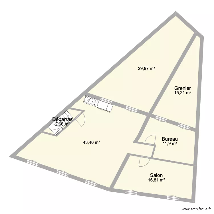 boutique Corine 2. Plan de 