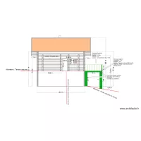 Façade Nord chalet après travaux ok