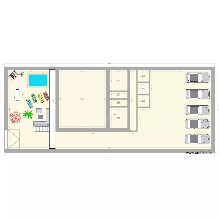 GRANGE 2. Plan de 9 et 428 m² GRANGE 2. Plan de 9 et 428 m²