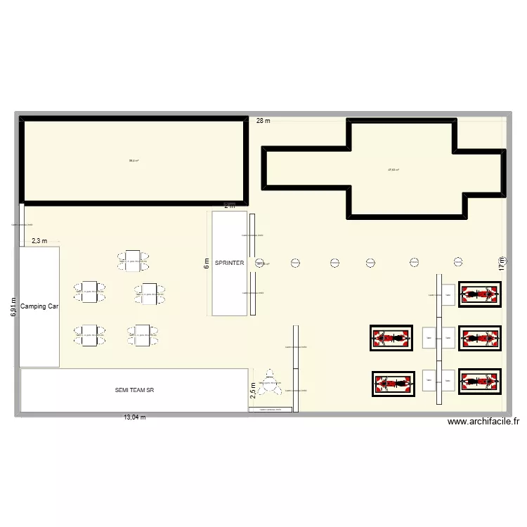 SX PARIS 2026 V1. Plan de 3 et 582 m² SX PARIS 2026 V1. Plan de 3 et 582 m²