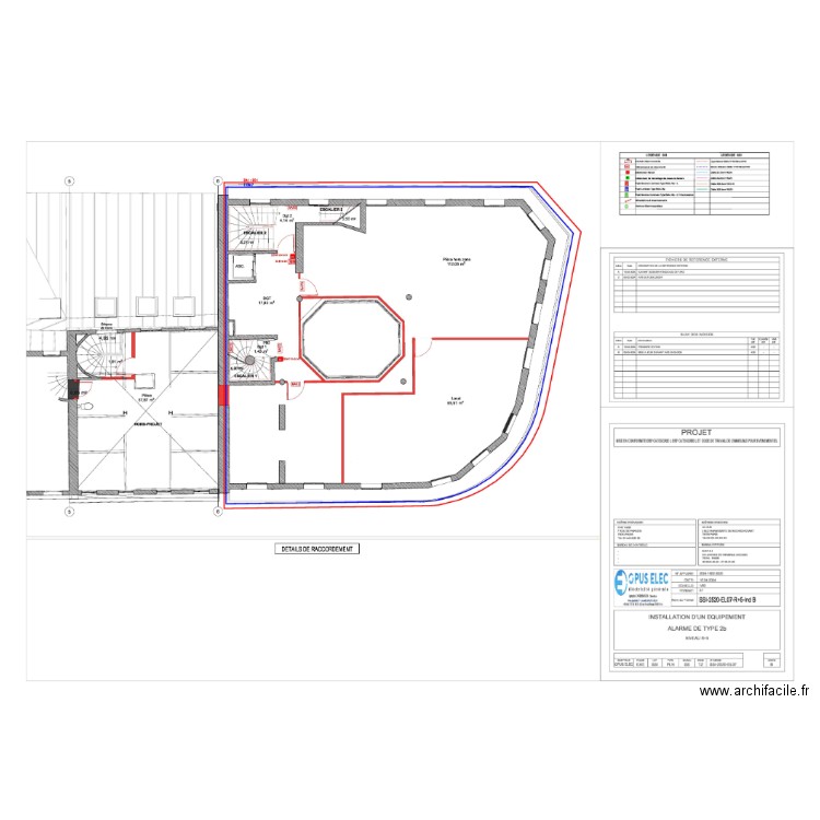 Ex TATI R+5. Plan de 0 pièce et 0 m2
