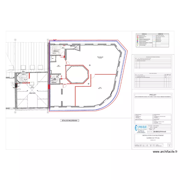 Ex TATI R+5. Plan de 
