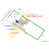plan de masse landrethun apres travaux extension