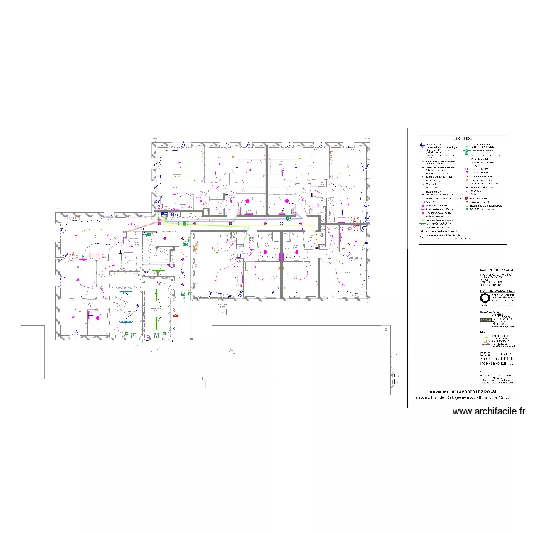lambres RDC. Plan de 
