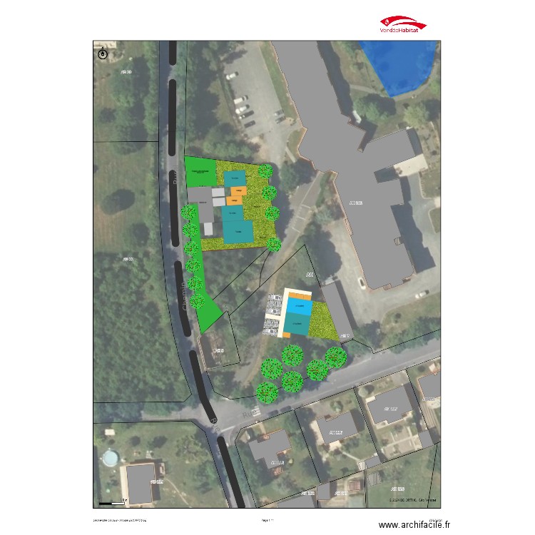 Beaulieu sous la Roche PSLA. Plan de 0 pièce et 0 m2
