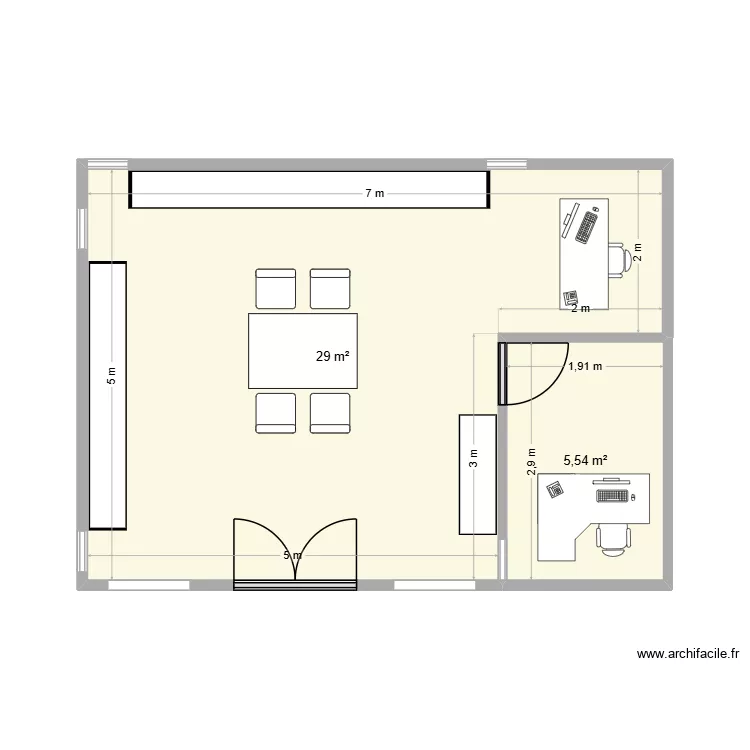 conception de l'aménagement merchandising d'une nouvelle agence Lapaire.. Plan de 2 et 35 m² conception de l'aménagement merchandising d'une nouvelle agence Lapaire.. Plan de 2 et 35 m²