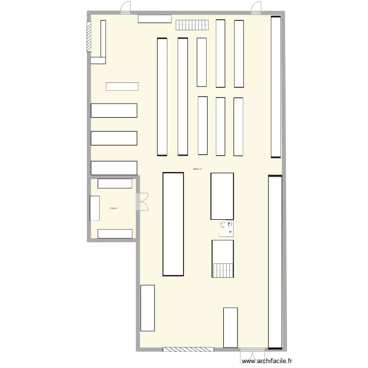 Magasin renault coulommiers. Plan de 