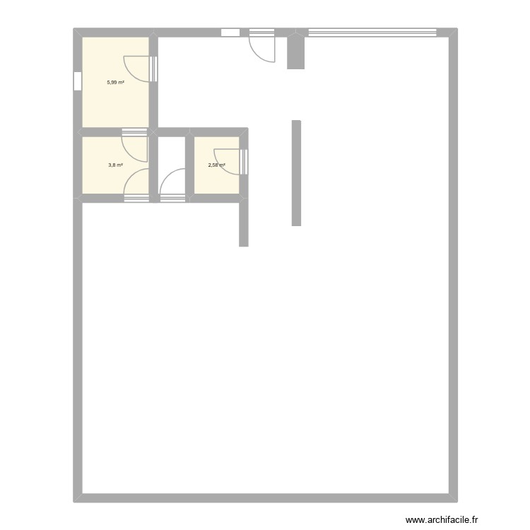 PLAN GARAGE. Plan de 0 pièce et 0 m2
