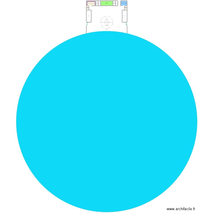 essai 1. Plan de 16 pièces et 484 m2