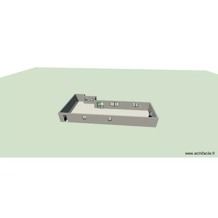 Maison Hugo et Angèle. Plan de 1 Pièce et 156 m² Maison Hugo et Angèle. Plan de 1 Pièce et 156 m²