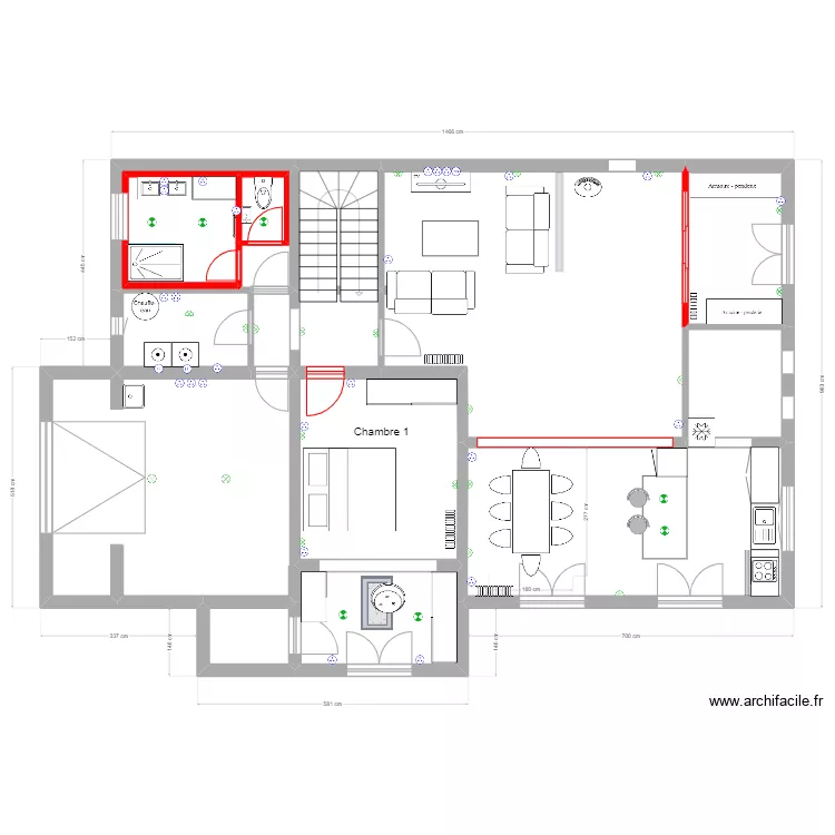 MOREAU RDC 5 elec. Plan de MOREAU RDC 5 elec. Plan de