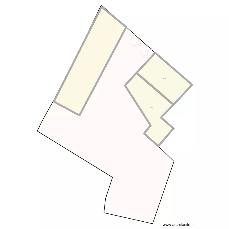 maison Les Rairies. Plan de 3 Pièces et 212 m² maison Les Rairies. Plan de 3 Pièces et 212 m²