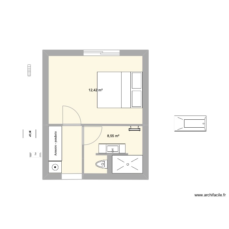 PLAN EXTENSION bis. Plan de 0 pièce et 0 m2
