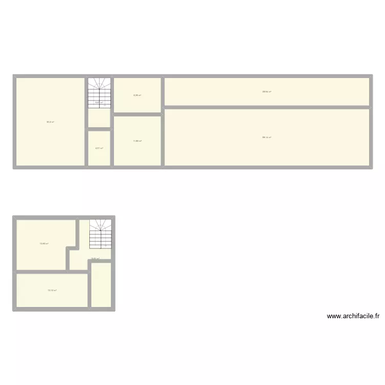 Plan base camblane. Plan de 