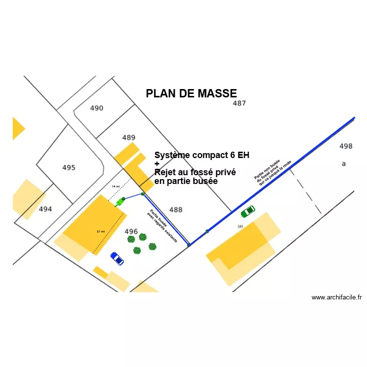 Gaston. Plan de 