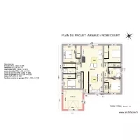 plan d&eacute;taill&eacute; robecourt avec cotation