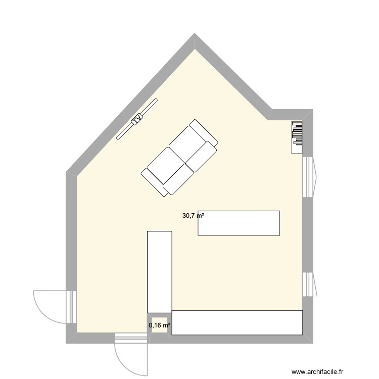 Appart. Plan de 0 pièce et 0 m2 Appart. Plan de 0 pièce et 0 m2
