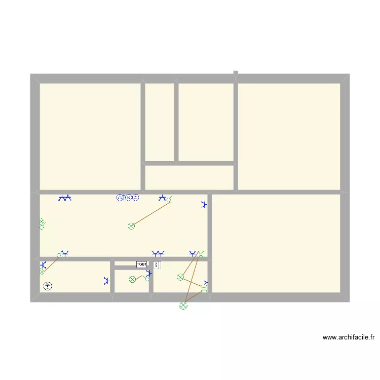 MAISON RG BROUILLON. Plan de 0 pièce et 0 m2