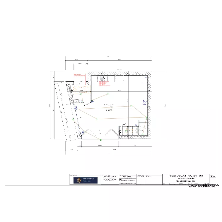 SCI clos damoiselle. Plan de 