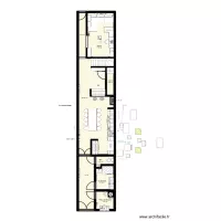 Maison toit plat vraies mesures V4
