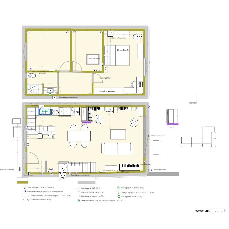 PLANS MAISON septembre 2025 11. Plan de 8 pièces et 189 m2