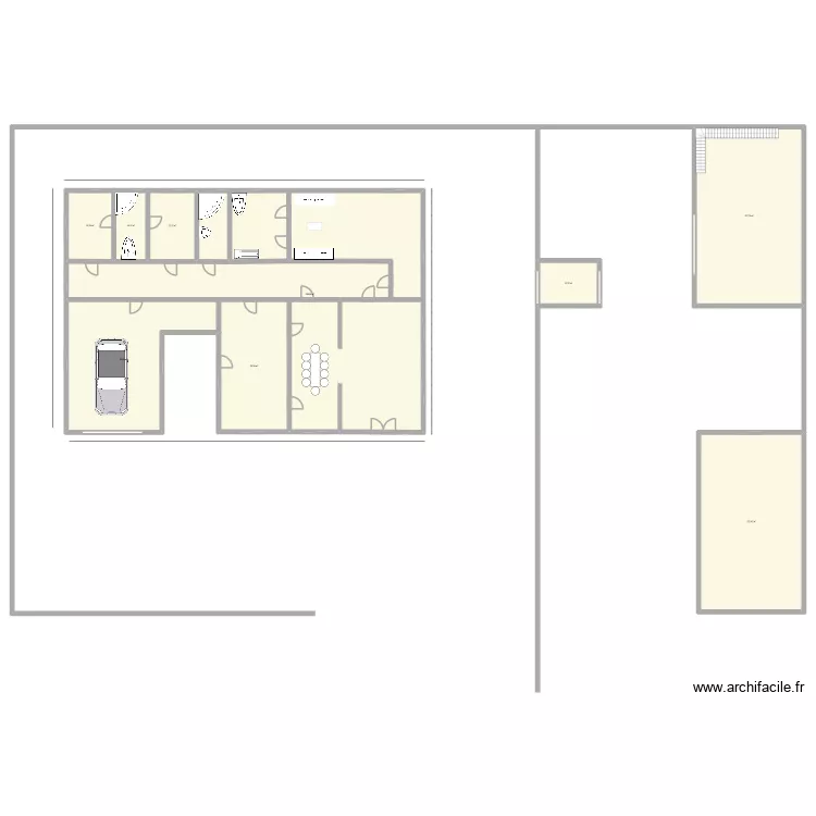 Projet 1. Plan de 9 et 774 m² Projet 1. Plan de 9 et 774 m²