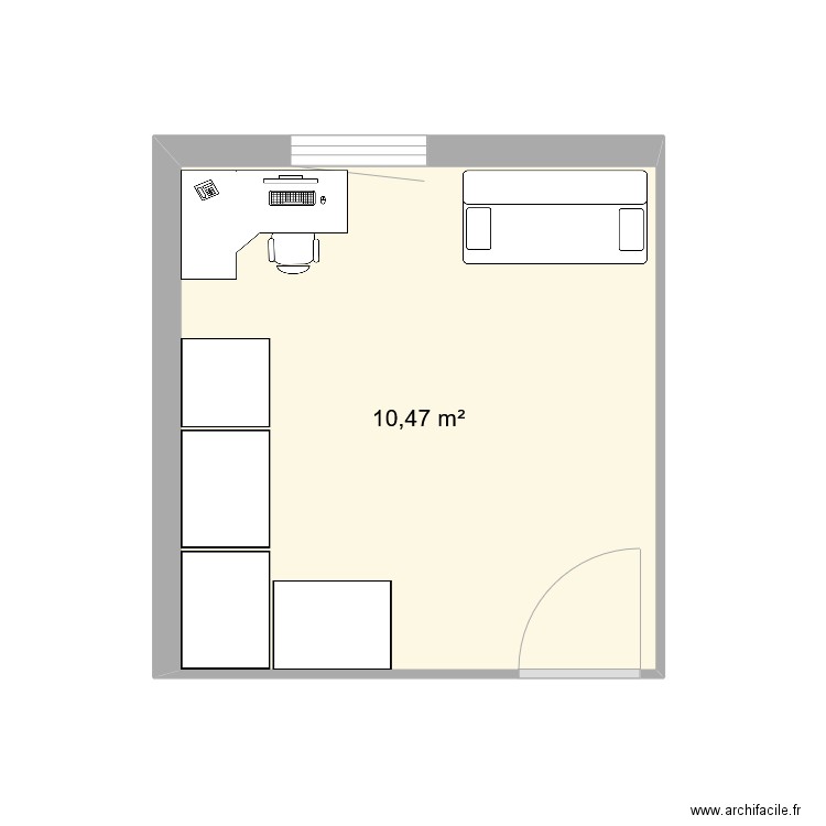 Chambre 2_Appart. Plan de 0 pièce et 0 m2