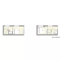 Chambres fa&ccedil;ade gite projet