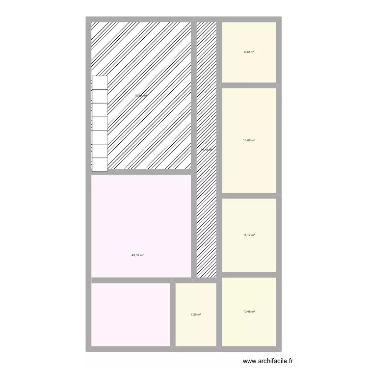 dari msaken. Plan de 8 et 151 m² dari msaken. Plan de 8 et 151 m²