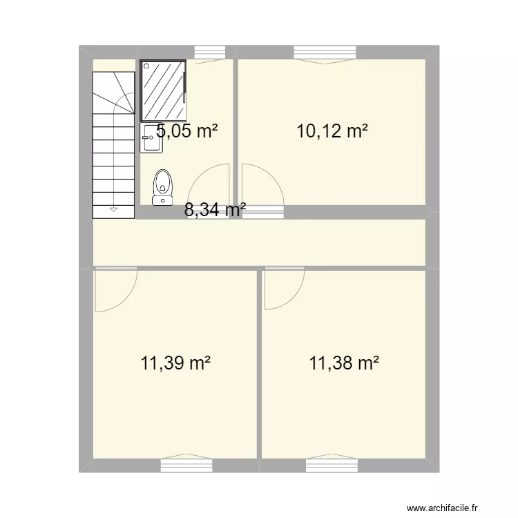 Projet Orsay haut . Plan de 