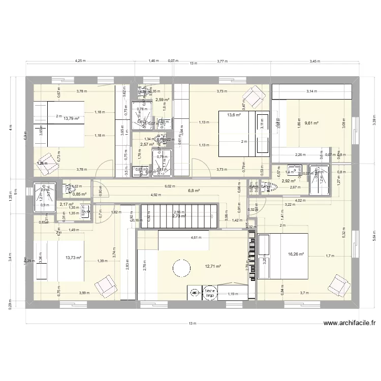 perols haut 11 05. Plan de 
