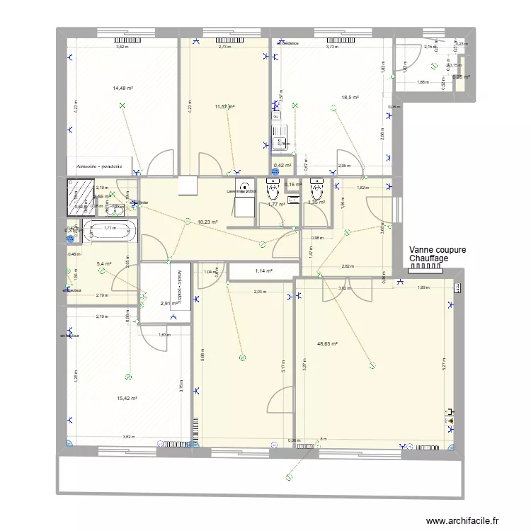 MAFFRE AGENCEMENT. Plan de 