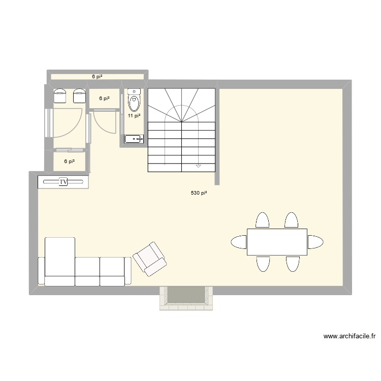 Entrée. Plan de 0 pièce et 0 m2