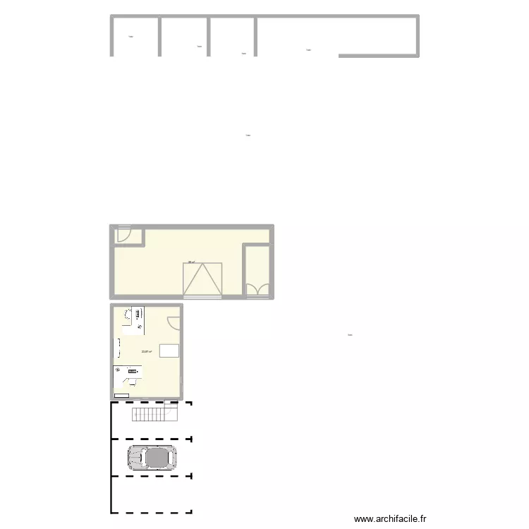 depot thyez. Plan de 3 et 74 m² depot thyez. Plan de 3 et 74 m²