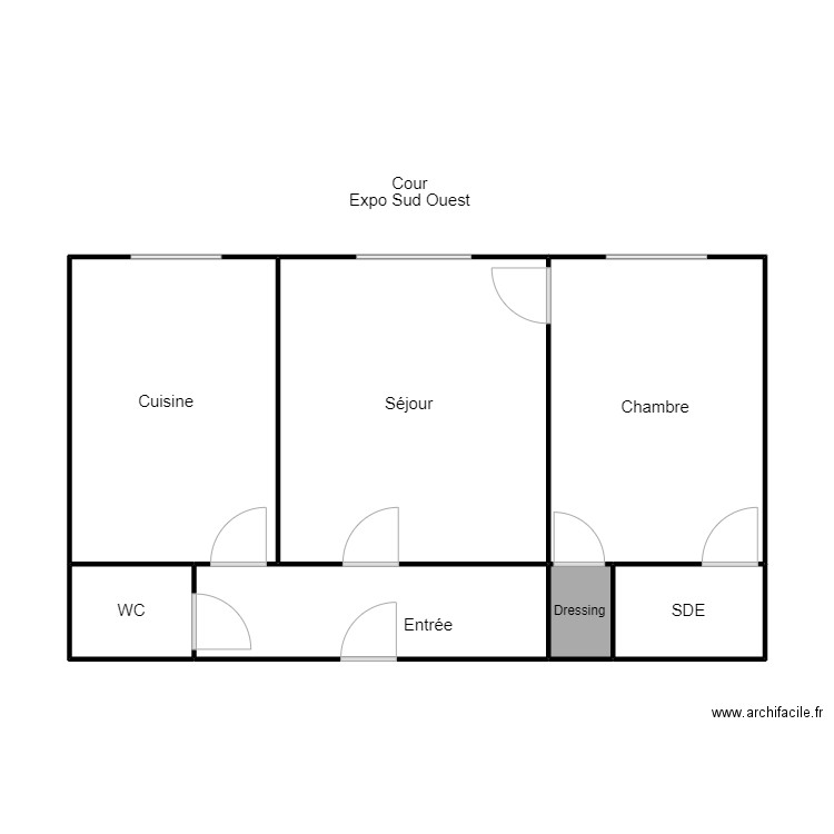 Plan ROYE. Plan de 0 pièce et 0 m2