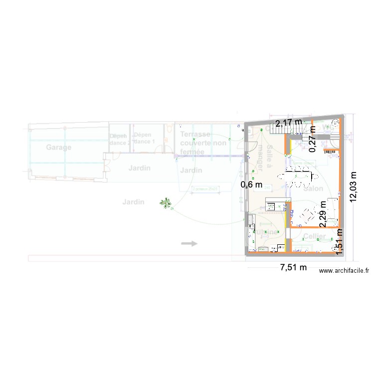 florent 3. Plan de 0 pièce et 0 m2