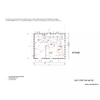 Plan &eacute;lectrique &eacute;tage