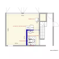 Plan après travaux Mr M.