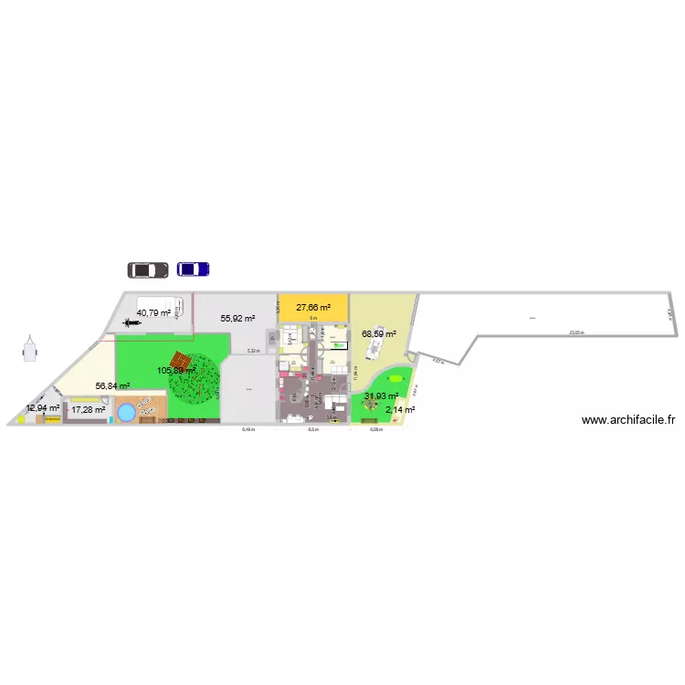Plan général abris jardin 12. Plan de 23 Pièces et 728 m² Plan général abris jardin 12. Plan de 23 Pièces et 728 m²